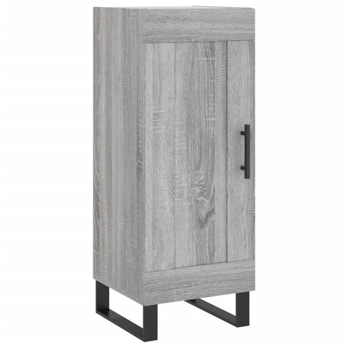 Maison Chic Komoda - Predalnik siva sonoma 34,5x34x90 cm inženirski les, (21718037) Slike