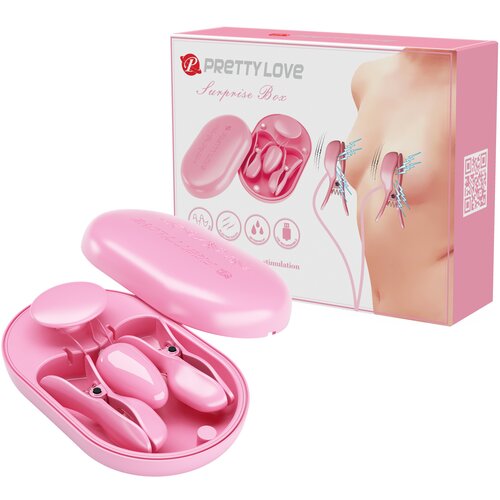 Pretty Štipaljke za grudi sa elektrostimulacijom Surprise box BI 300034 Cene