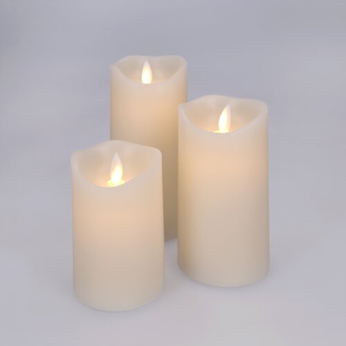 Brilagi SET 3x LED sveća LED/3xAAA krem boje + daljinski upravljač Slike