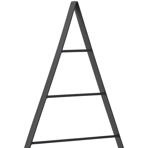  božićna jelka s stalakom Crna 60 cm Čelik Slike