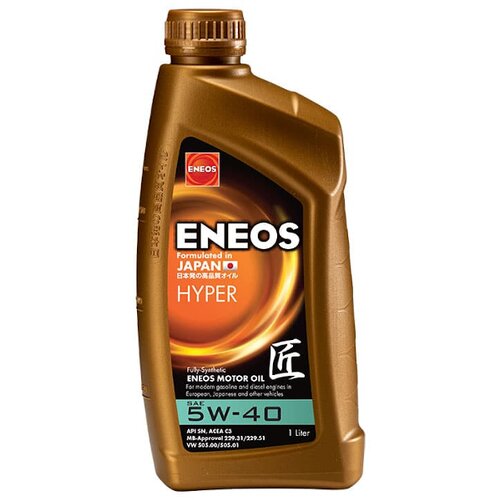 ENEOS premium hyper motorno ulje 5W40 1L Slike