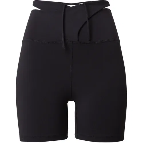 MYLAVIE Sportske hlače 'Vanessa' crna / bijela