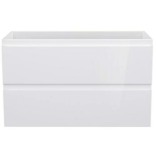 CAMARGUE espacio kupaonski ormarić za nasadni umivaonik (100 x 46 x 60 cm, 2 ladice, gama bijela sjaj)