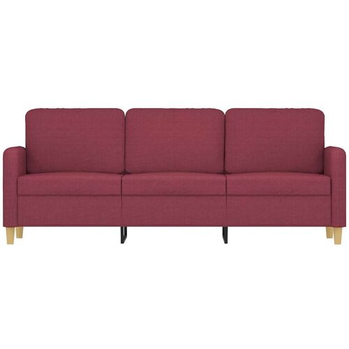  Trosjed od tkanine crvena boja vina 180 cm Slike