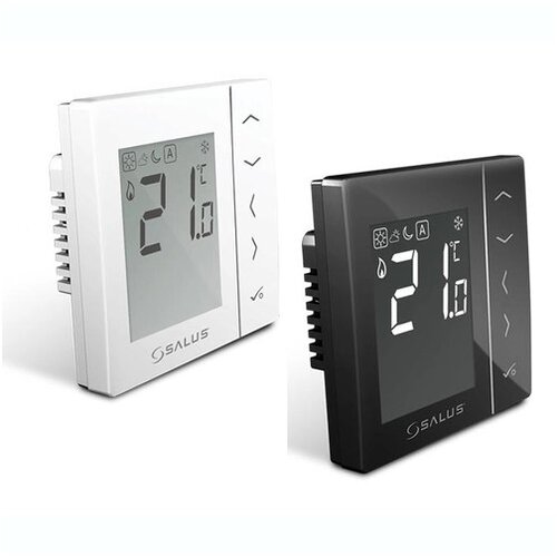  sobni termostat ( ugradni, zicano napajan - 230V - CRNI) VS35B SALUS Cene