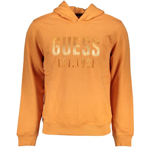Guess Jeans MEN&amp;amp;#39;S ORANGE ZIPLESS SWEATSHIRT Slike