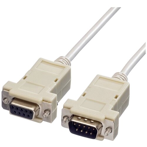 Value serijski priključni kabel [1x 9-polni mo&scaron;ki konektor D-Sub - 1x 9-polni ženski konektor D-Sub] 1.80 m siva, (20419227) Cene