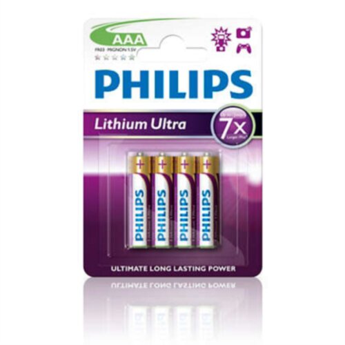 Philips baterija aaa - lithium ultra blister 4 kos (LR3) Cene