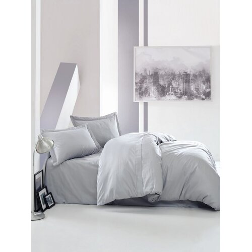 Lessentiel Maison set posteljine Elegant, 160x220 cm, siva Slike