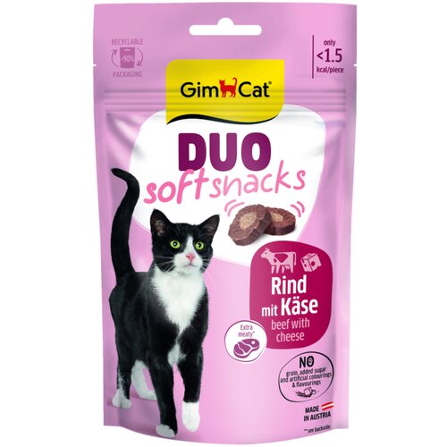Gimcat Duo Soft Snacks 50 g - Govedina i sir Cijene