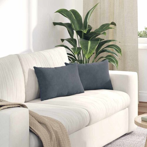  Jastučići za sofu 2 pcs Tamno siva 50 x 30 cm Kordura tekstil Cene