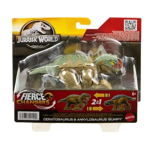 Jurassic World Fierce changers 2u1 Ceratosaurus&Ankylosaurus ( 1042955 ) Slike