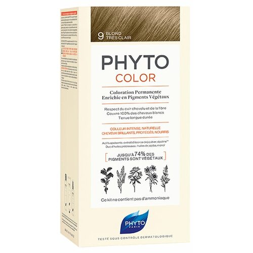 phytocolor 9 blond tres clair dor farba za kosu Slike
