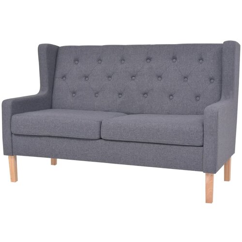 Maison Chic Komplet kavč - Sofa - Kanapeev 2 kosa iz blaga sive barve, (21727238) Cene