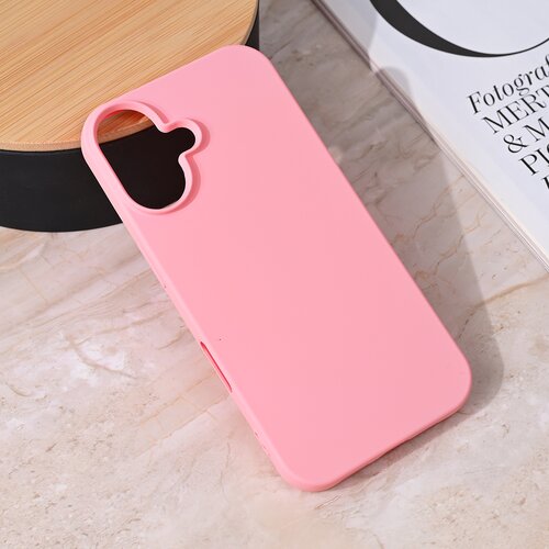  Maska za mobilni telefon iPhone 16 TERACELL GIULIETTA MAT, Roze Cene