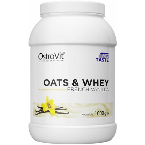 OSTROVIT kombinacija ovsenih pahuljica i proteina surutke oats & whey vanila 1kg Slike