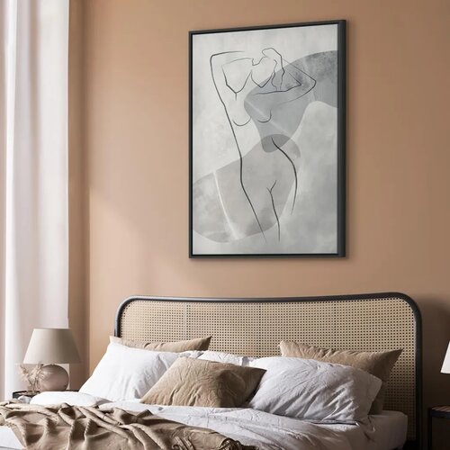  Slika - Resting Muse (1 Part) Vertical 60x90 U crnom drvenom okviru Slike