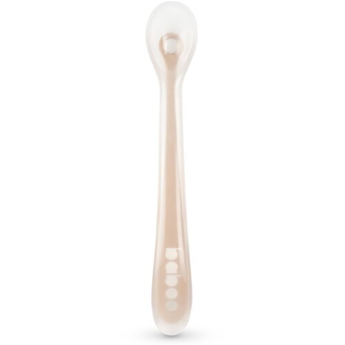 Baboo Silicone Spoon žličica Au Naturale, 6m+ 1 kom Slike