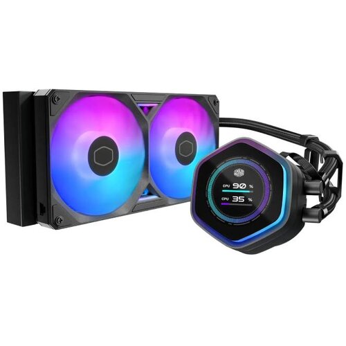 Cooler Master masterliquid ml 240 atmos ii lcd argb vodeno hlađenje crno (MLX-D24M-A25SZ-L1) Slike