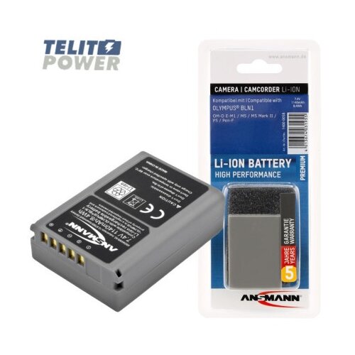 Ansmann Baterija za OLYMPUS kameru BLN1 Li-Ion 7.4V 1140mAh ( 4707 ) Slike