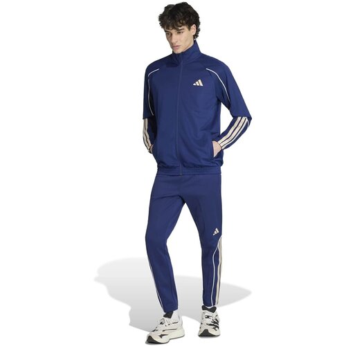 Adidas Trenirka komplet M 3S Stadium Ts Modra Slike