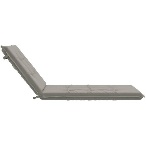  Jastučić za ležaljku GEMERT 100% poliester Siva 190 x 70 x 9 cm - Siva 190 x 70 x 9 cm Poliester Slike