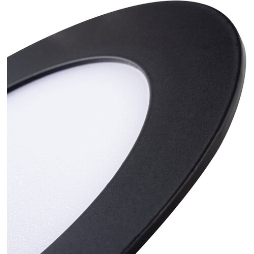 Kanlux 33562 - LED kupatilsko ugradno svetlo ROUNDA LED/6W/230V IP44 crna Slike