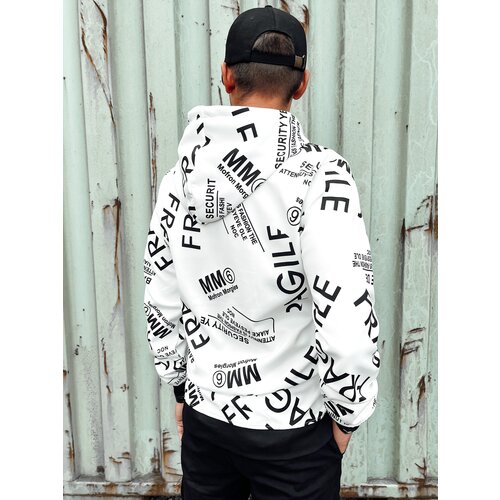 DStreet Men&amp;#039;s Hooded Sweatshirt White Slike