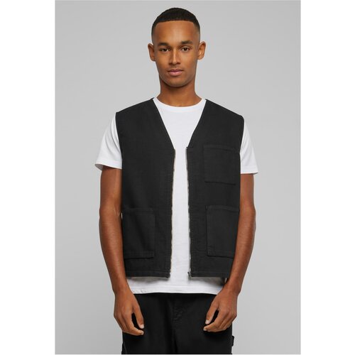 UC Men Organic Cotton Vest - Black Slike