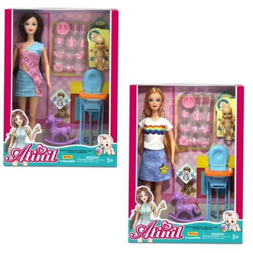 Olimp Sport Lutka sa bebom i stolicom hranjenje Atinil 118933 Cene