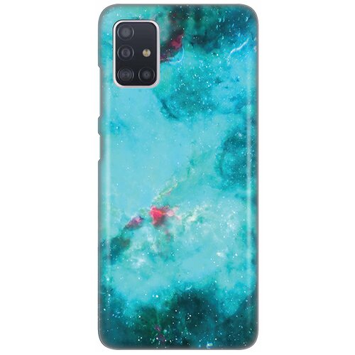 Silikonska maska za Samsung A515F Galaxy A51 Marble Sky Print akvamarin Slike
