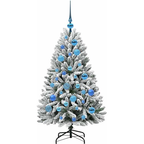  Umjetno božićno drvce 120 cm 150 LED lampica Topla bijela Slike