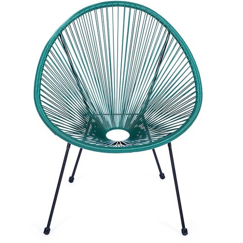 Bonami Selection Zelen kovinski/plastičen vrtni fotelj Avocado Comfort – Cene