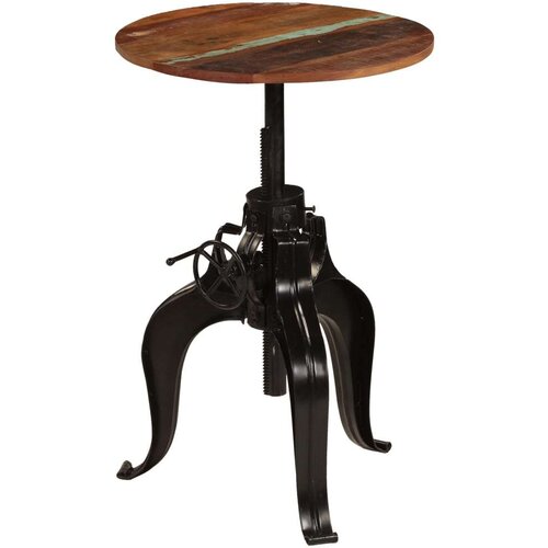 Barska barski stol od masivnog obnovljenog drva 60 x (76 - 110) cm Cijene