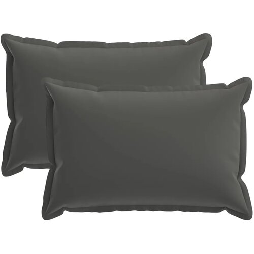  Jastuk s jastukom HOUTEN 2 kom. Antracit Poliester - Antracit 40 x 60 cm 2 Slike
