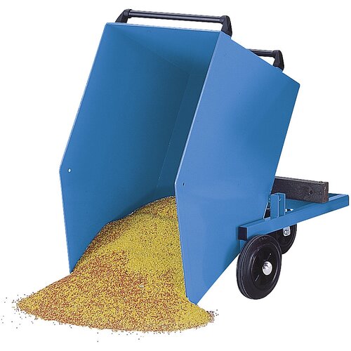 eurokraft pro Prekucna posoda za razsuto blago, s kolesi iz polne gume, prostornina 0,25 m³ Cene