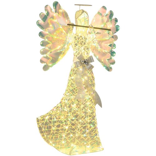 Costway Božična vrtna dekoracija: Božični angel z 250 LED-lučkami, (5000489846) Slike