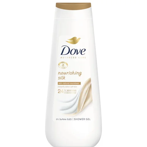 Dove Advanced Care Nourishing Silk gel za prhanje 400 ml