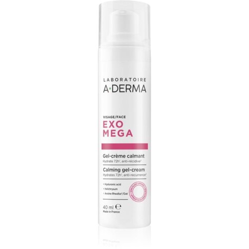 A-derma Exomega Calming Gel-Cream vlažilna in pomirjajoča gel krema 40 ml Cene