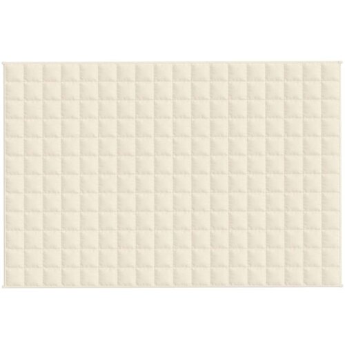  Te&amp;scaron;ka deka svijetla krem 122x183 cm 9 kg od tkanine Slike