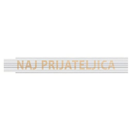 HEKA Zložljivi meter (Dolžina: 2 m, Bela, Natis: NAJ PRIJATELJICA) Cene