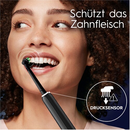 Oral-b Pro 1 Cross Action Black z za etuijem potovanje, elektricna zobna &amp;scaron;cetka Slike