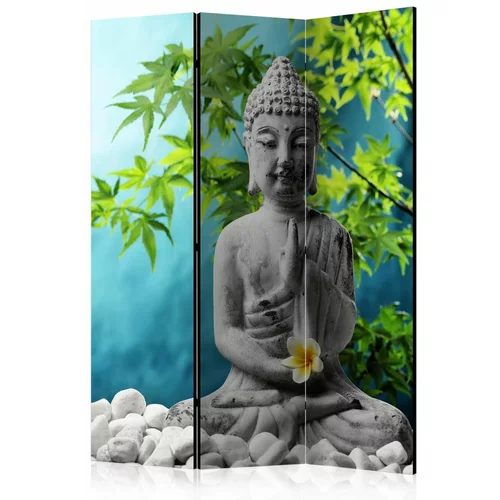  Paravan u 3 dijela - Buddha: Beauty of Meditation [Room Dividers] 135x172