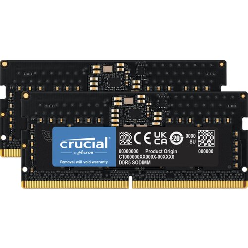 Crucial DDR5-4800 Kit 16GB 2x8GB SODIMM CL40 (16Gbit) Cijene