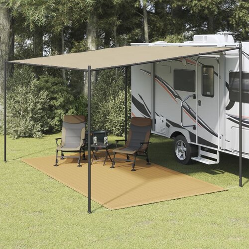 VidaXL Tepih za &amp;scaron;ator boja pijeska 250 x 400 cm HDPE Slike