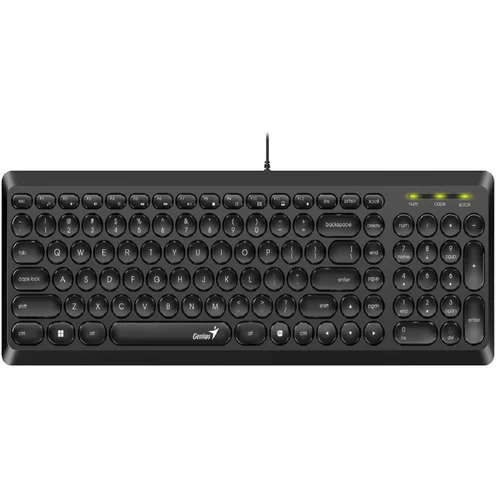 TASTATURA Genius SlimStar Q200 USB veza, low-profile tipke