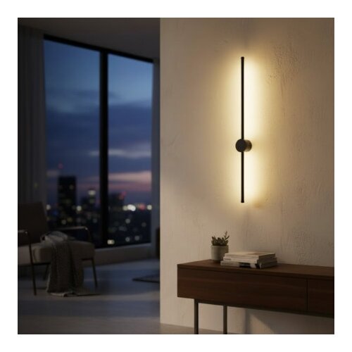 Bb Link Crna zidna LED lampa 12W 3000K IP20 ( SOLEA54/C ) Slike