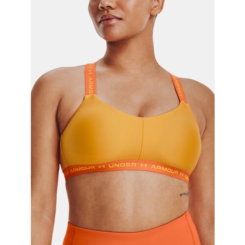 Under Armour Bra UA Crossback Low -YLW - Women Slike