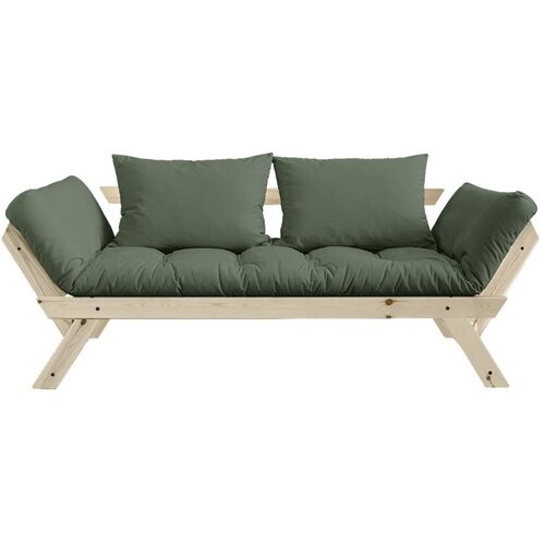 Karup Design Raztegljiv kavč Bebop Natural Clear/Olive Green Cene