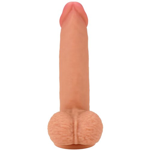 Inferno realističen dildo iz tekočega silikona 18 cm (R20701) Slike